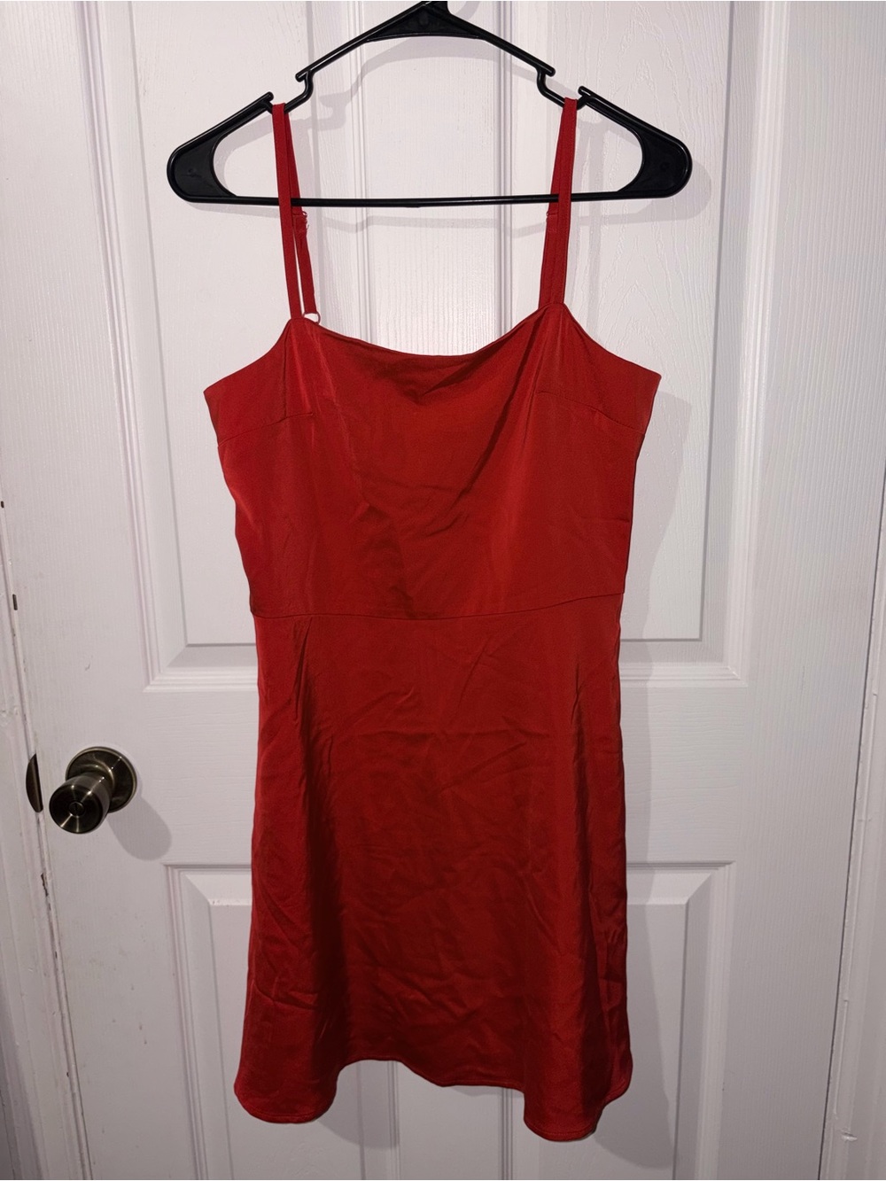 Studio Red Mini Spaghetti Strap Dress